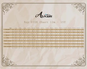 Boy size chart_